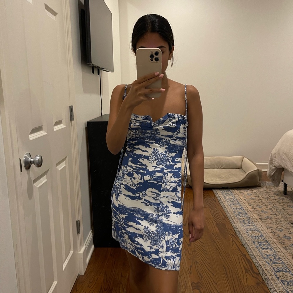 reformation mini dress